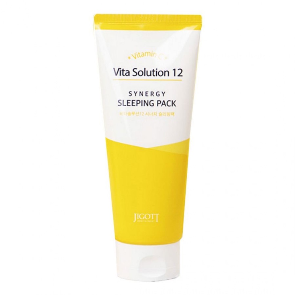 Hard to find! JIGOTT Vita Solution 12 Vitamin C Synergy Sleeping Pack